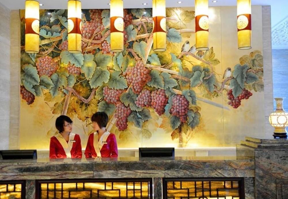Guo Bin Hotel Yantai Exterior foto